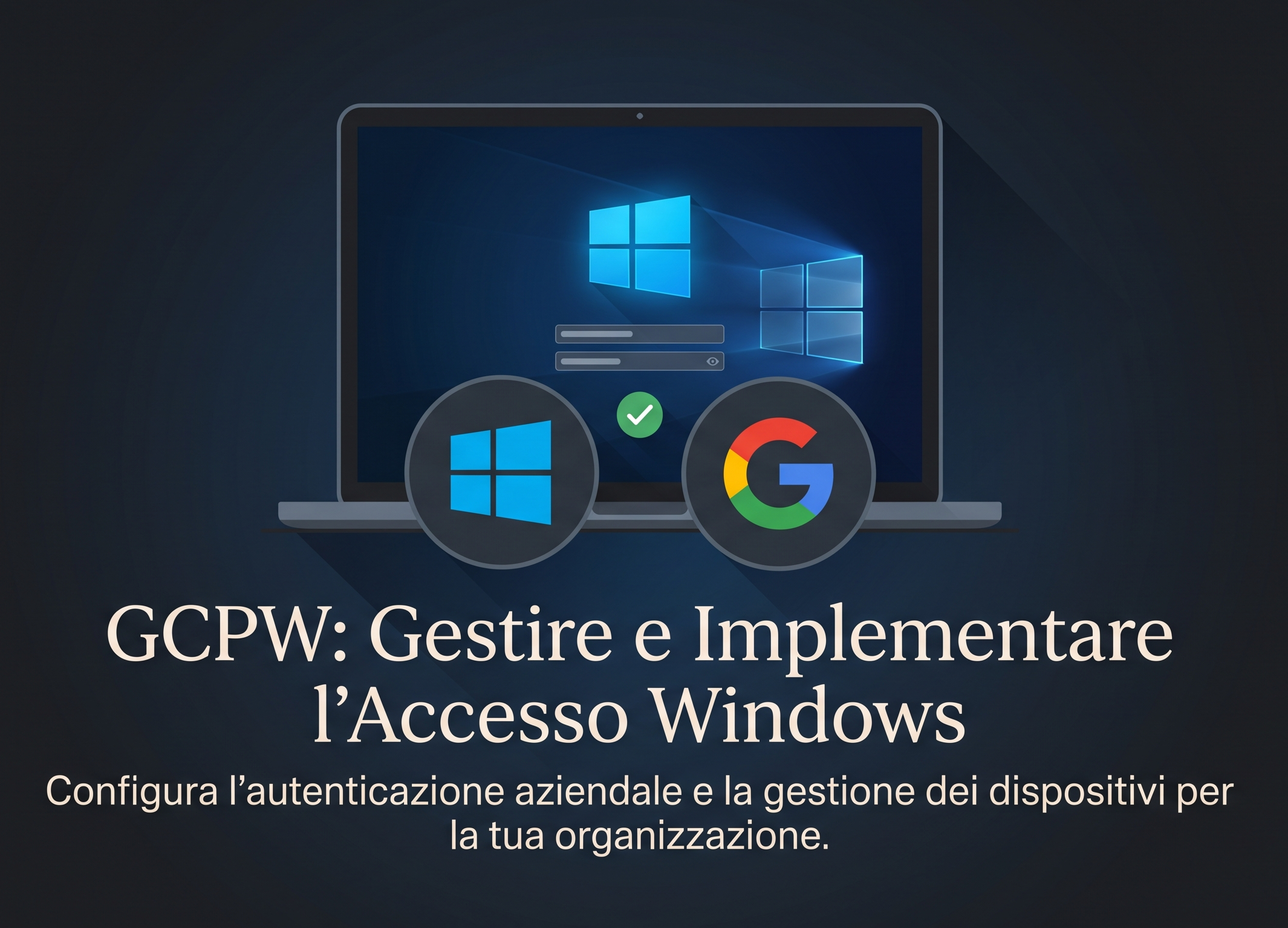 GCPW sul campo: Come gestire l’accesso ai PC Windows con un account Google Workspace